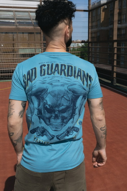 Футболка синяя Yakuza Premium 3609-1