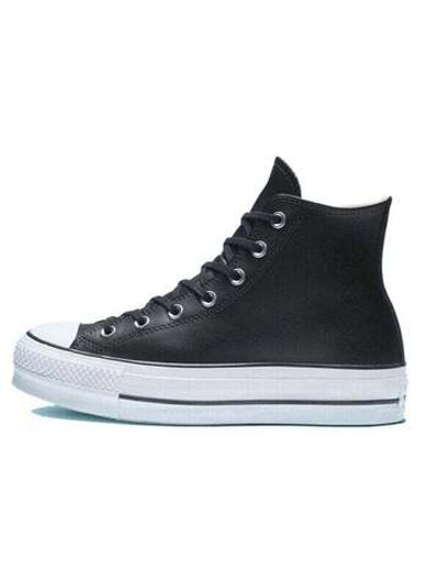 Кроссовки Converse Chuck Taylor All Star Lift Hi Black Leather