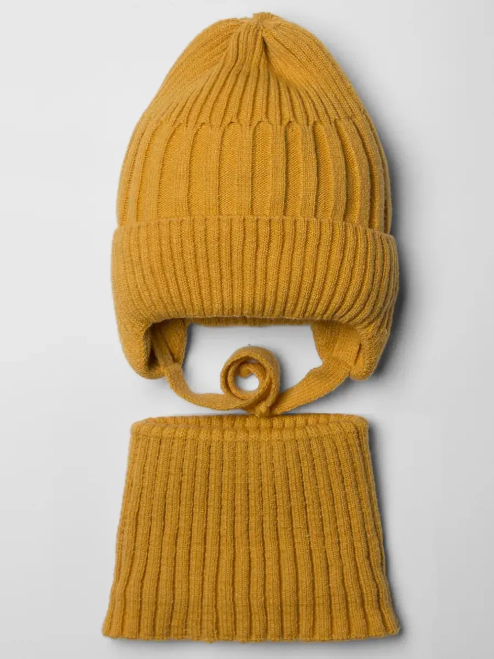 Шапка детская осенняя со снудом