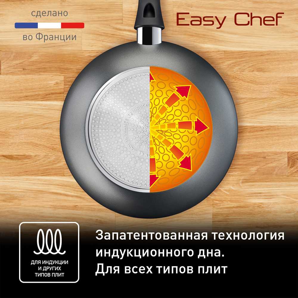 Сковорода-вок Tefal Easy Chef 28 см G2701972
