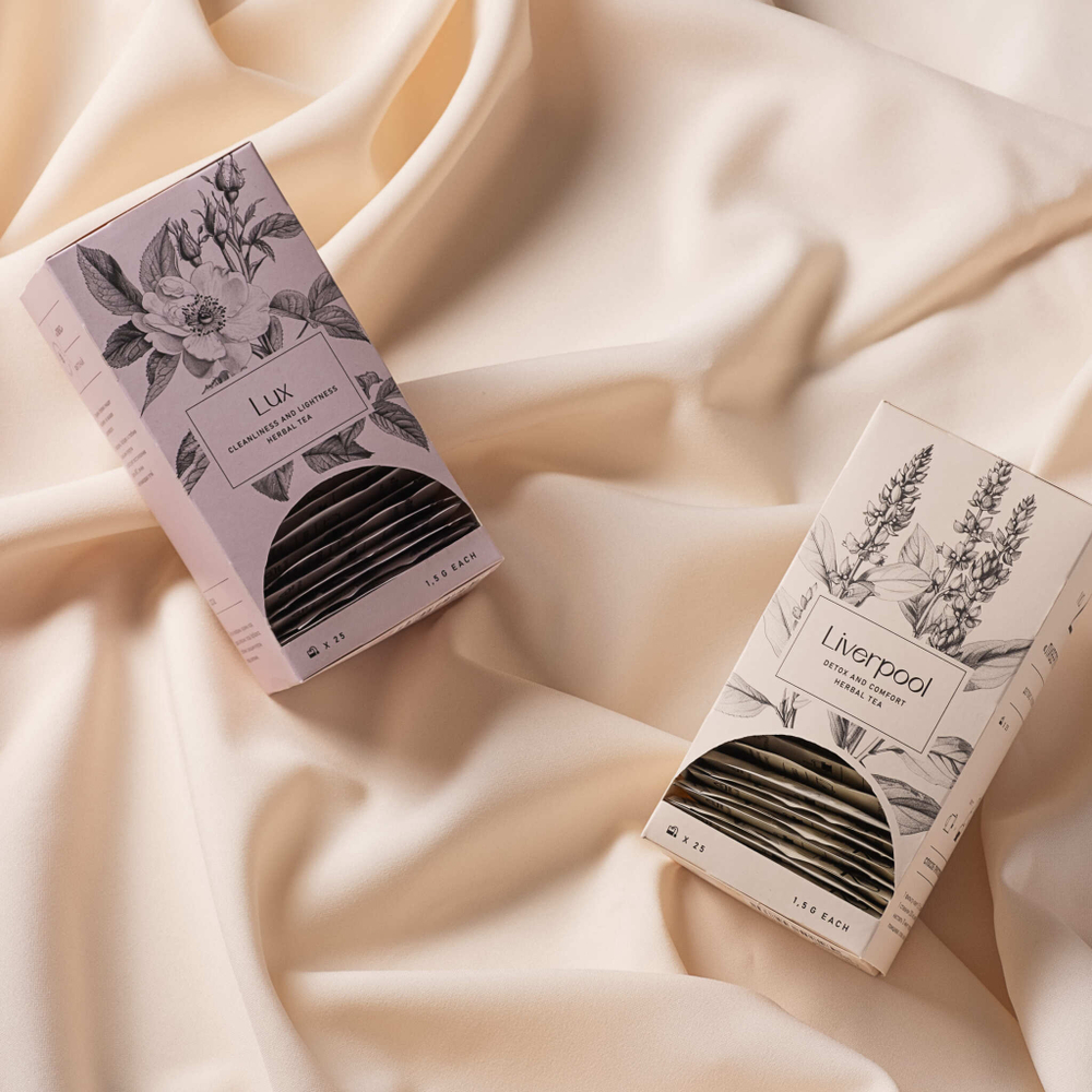 Herbal Tea Lux Фиточай очищающий 25шт для кишечника