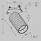 Встраиваемый светильник Maytoni Technical Calipso C110CL-01-GU10-W
