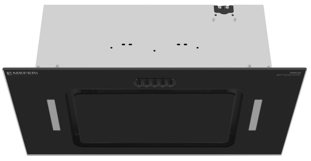 Полновстраиваемая вытяжка Meferi INBOX60BK MATT GLASS ULTRA фото 3