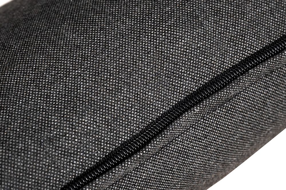 Декоративная подушка для мебели, цвет темно-серый 019