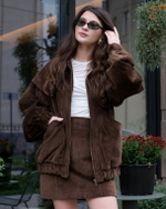 Юбка COZY CHOCOLATE