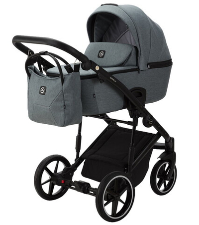 Детская коляска Adamex Mobi 3 в 1 M-TK54 (СЕРЫЙ)