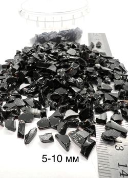 Стеклянная крошка Черная фракция 5