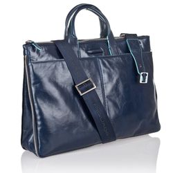 Сумка мужская Piquadro Blue Square синий  (CA1618B2/BLU2)