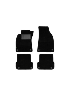 Коврики в салон для AUDI A6 АКПП 2004-2008, 2008-2011, седан, 4 шт. (текстиль) KLEVER02040801210KH