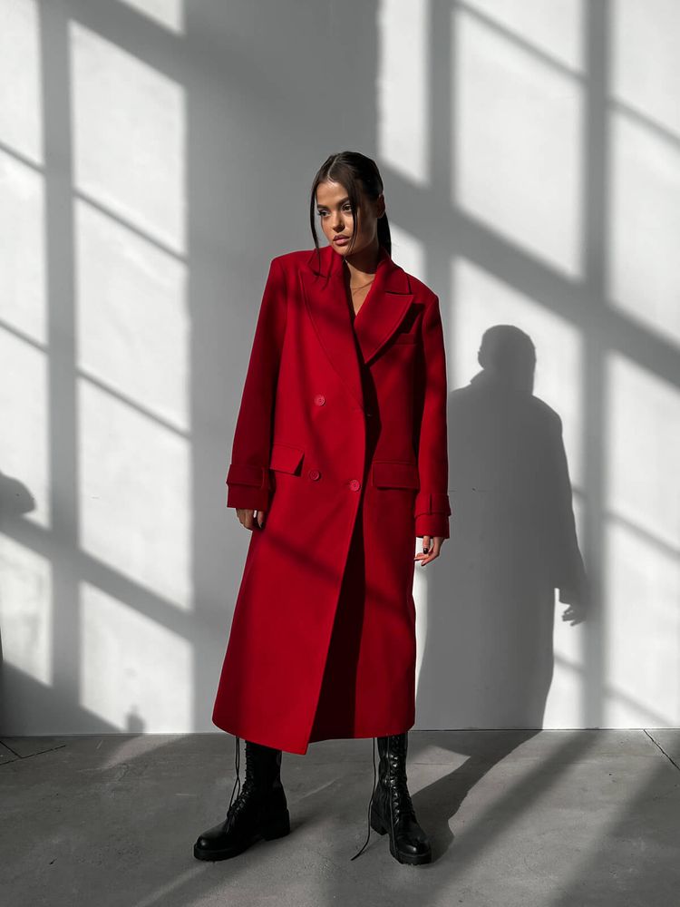 Пальто двубортное Ruby