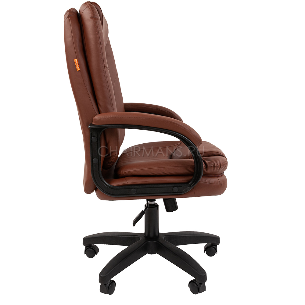 Кресло руководителя Chairman 668 LT экопремиум коричневый