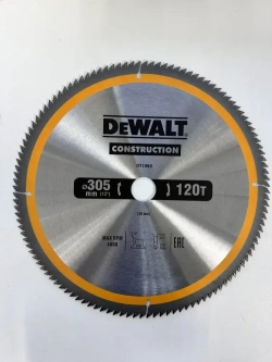 Пильный диск по дереву DEWALT 305 x 30 120 зубьев