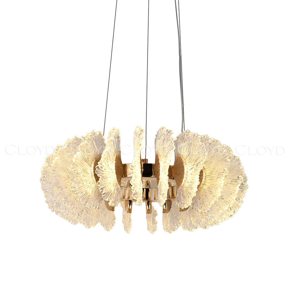 Люстра Cloyd ANTIGUA C1 / Ø50 см - золото (арт.11318)
