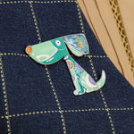 Брошь Shadore Собака XZ2291.20 G/S