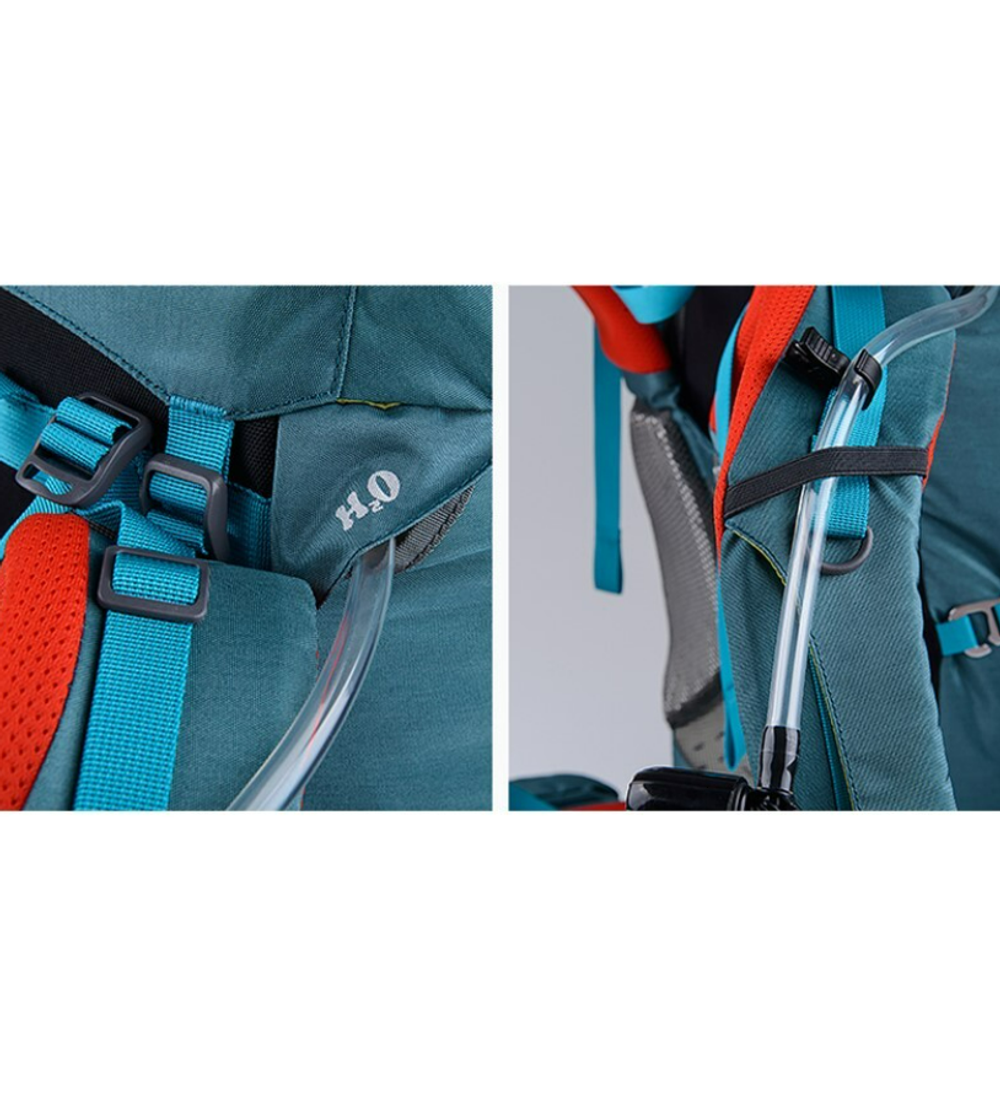 Рюкзак туристический Naturehike 45L, голубой