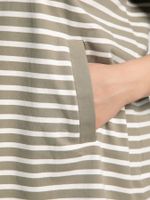 Блуза Сафари (бело-зеленая) Б15423-18М LT Collection