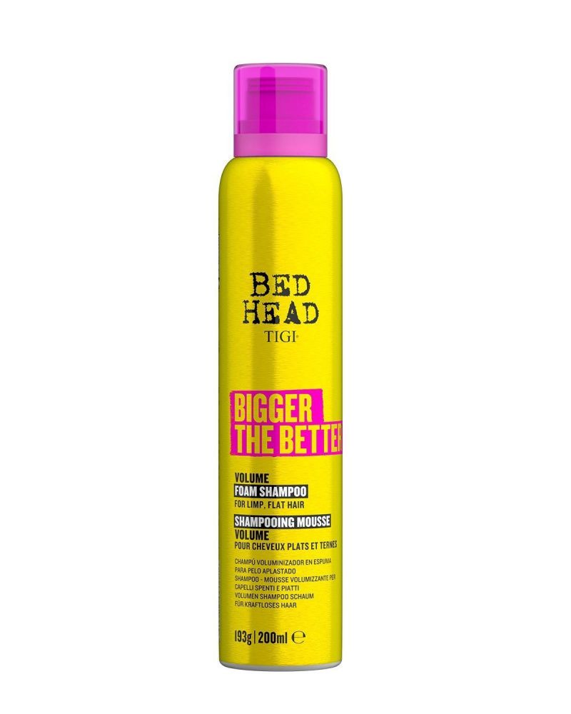 Tigi Bed Head Bigger The Better Шампунь-мусс для объема волос 200 мл