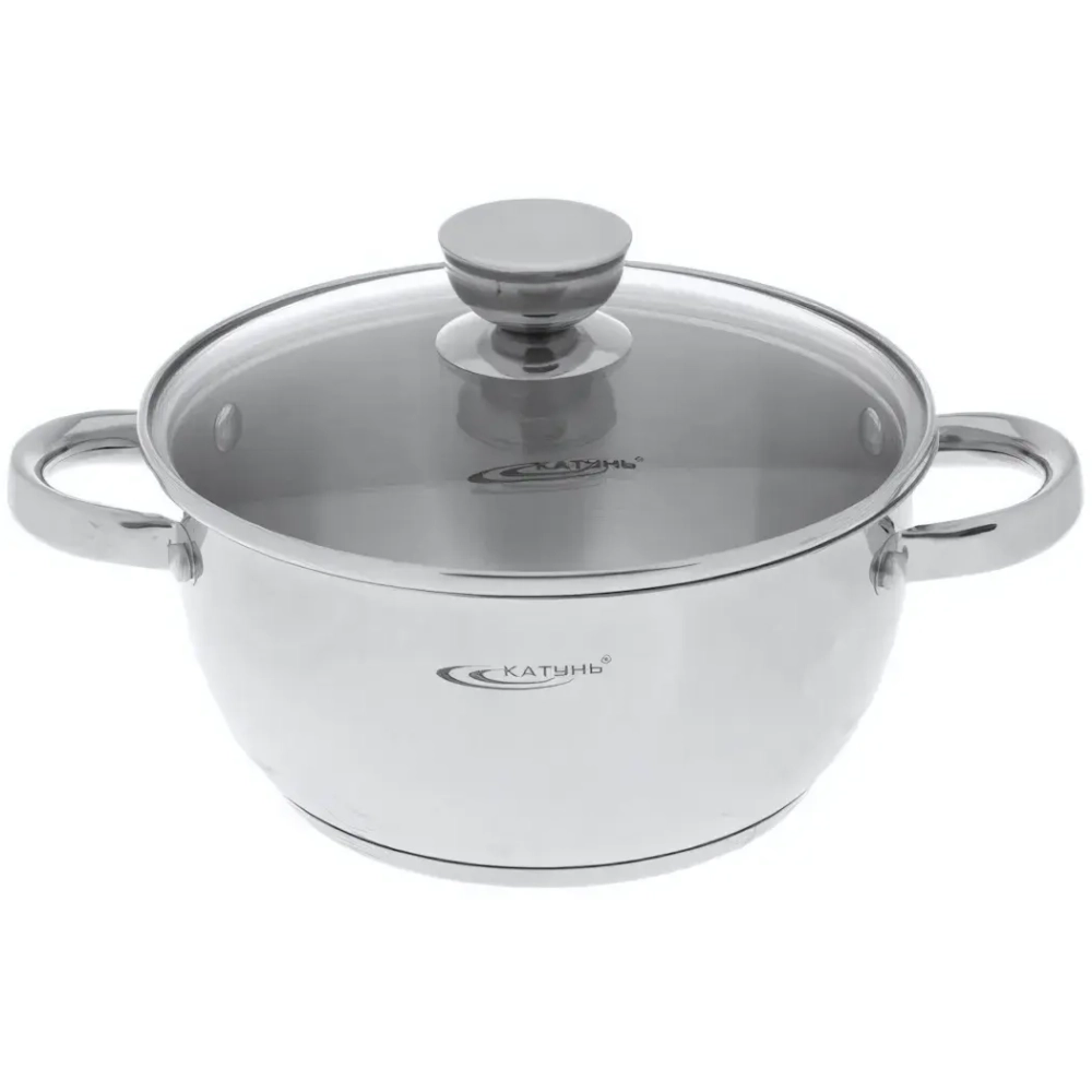 Кастрюля из нержавеющей стали 3л «Антея» Катунь