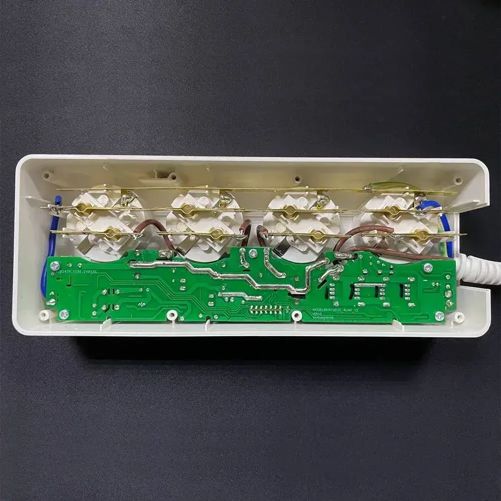 Умный сетевой фильтр на 4 розетки с таймером и WiFi, 4 порта USB, умный дом, Алиса, Tuya, Smart Life