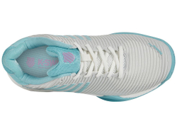 Женские теннисные кроссовки K-Swiss Hypercourt Express 2 - brilliant white/angel blue/sheer lilac