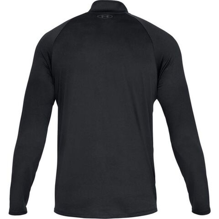 Теннисная футболка Under Armour UA Tech 2.0 1/2 Zip - black