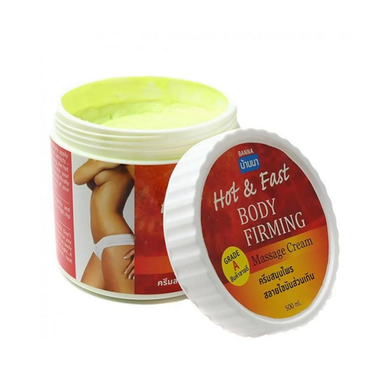 Антицеллюлитный крем лифтинг для тела горячая формула "BANNA", 500 мл