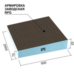 Панель Ruspanel RPG Градиент двухсторонняя 2500х600х10/20 мм