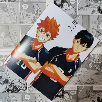 Тетрадь Haikyuu!! Волейбол!! Тобио и Шоё