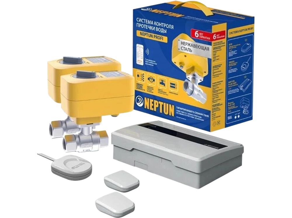 КОМПЛЕКТ ЗАЩИТЫ ОТ ПРОТЕЧКИ ВОДЫ NEPTUN PROFI BASE 3/4" 2205738