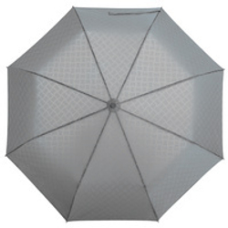 Зонт складной Hard Work, серый