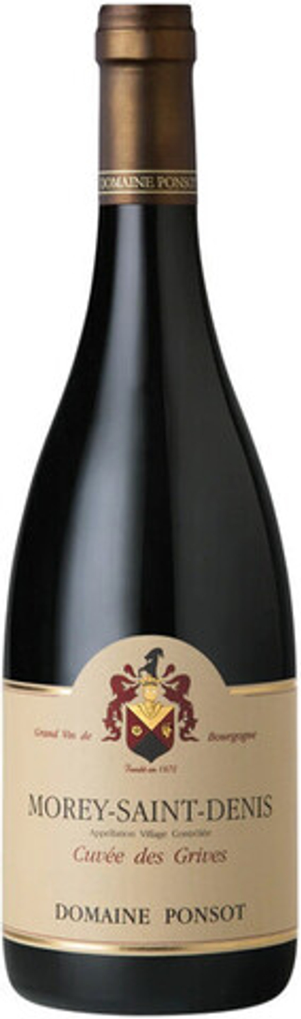 Вино Domaine Ponsot Morey-Saint-Denis Cuvee des Grives AOC, 0,75 л.