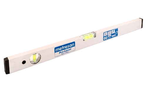 Уровень алюминиевый пузырьковый магнитный Metresan 60 см