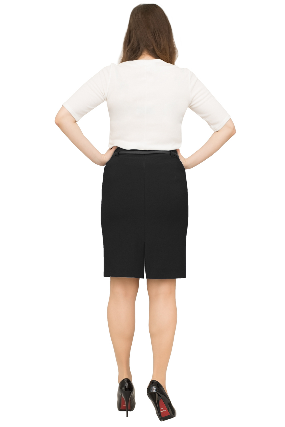 Юбка карандаш 1047Аа-55, черный #70Ч011047Аа-55