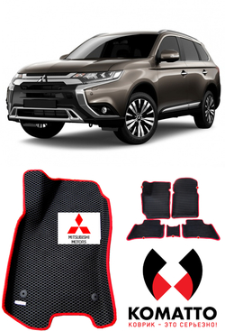 Автоковрики для Mitsubishi Outlander III (2012--2025)