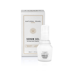 Сироватка з вітамінами для шкіри навколо очей Satara Natural Pearl / Serum Gel NP