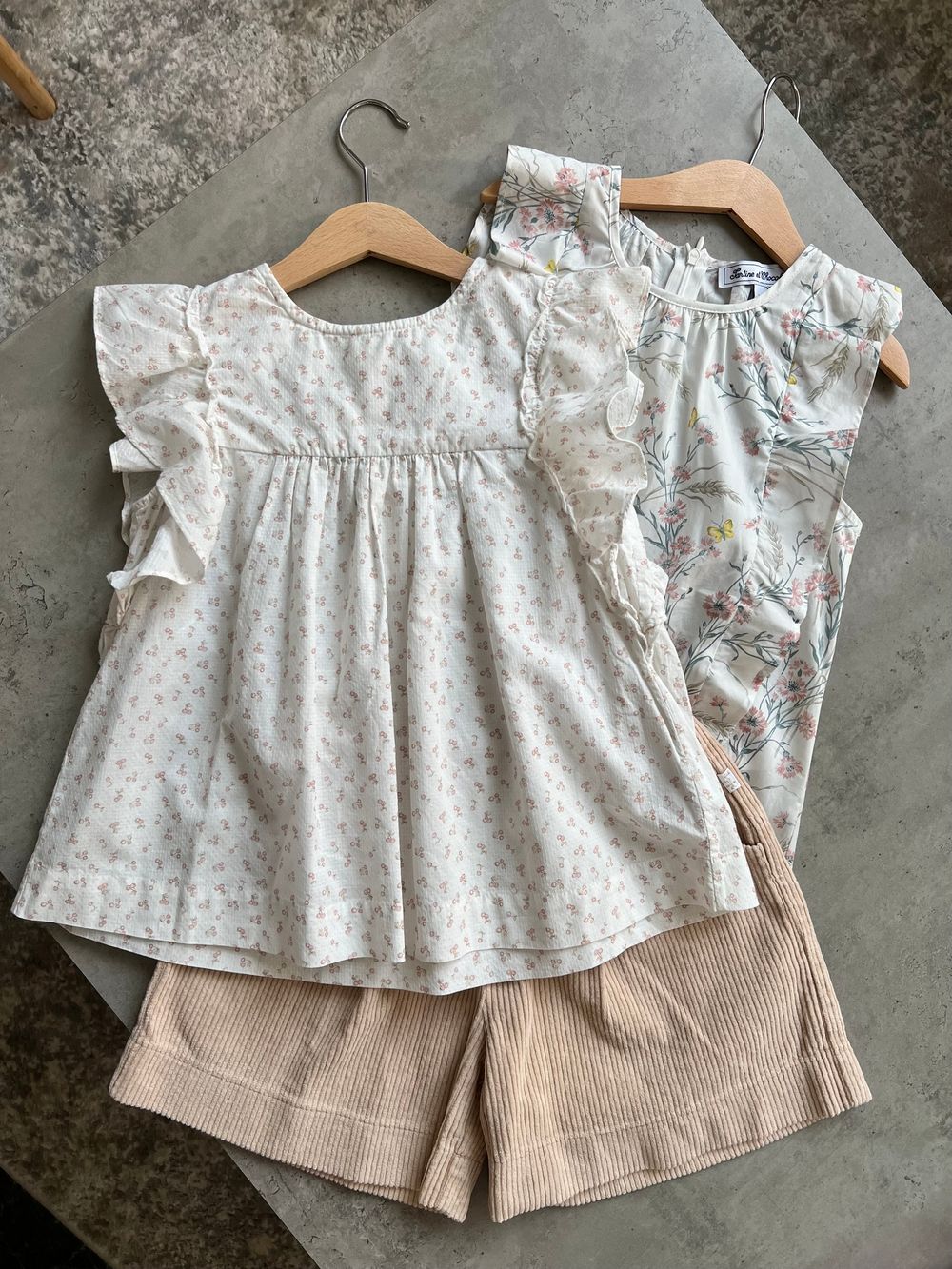 Хлопковая блузка Bonpoint, 140