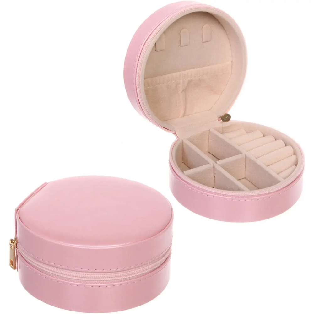 Шкатулка для украшений «ЛАУРИЦЦА», цвет пудровая роза, 10*10*5см (коробка)