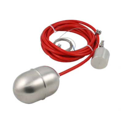 INNOLEVEL Поплавковый датчик уровня жидкости, исполнение на кабеле 10 м, -10 +180 с, поплавок- нерж. сталь, ка IL-BA-W-S-10