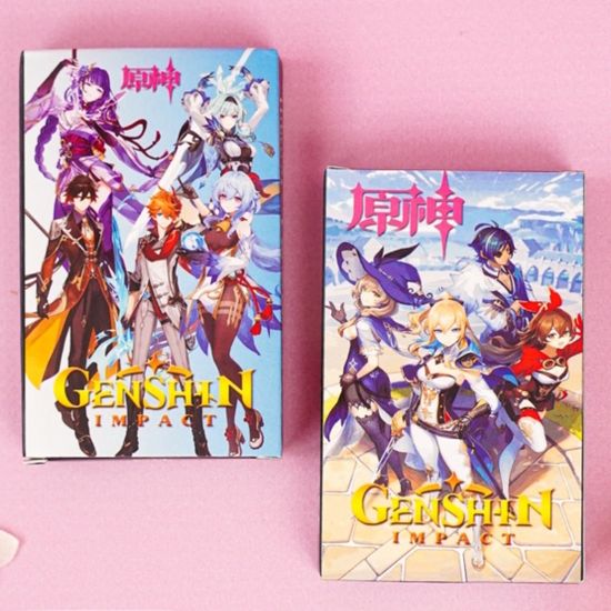 Набор коллекционных карточек Геншин Импакт Genshin Impact № 5 30шт.