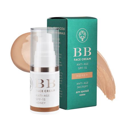 Beauty Minerals BB-крем Anti-age 04 тон "Honey" SPF-15