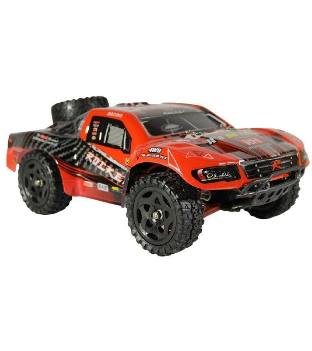 Радиоуправляемый шорт-корс Remo Hobby Rocket UPGRADE V2.0 (красный) 4WD 2.4G 1/16 RTR