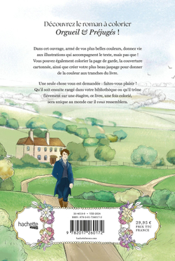 Orgueil &amp; Prejuges - roman A colorier / Гордость и предубеждение - книжка-раскраска / 9782017260172