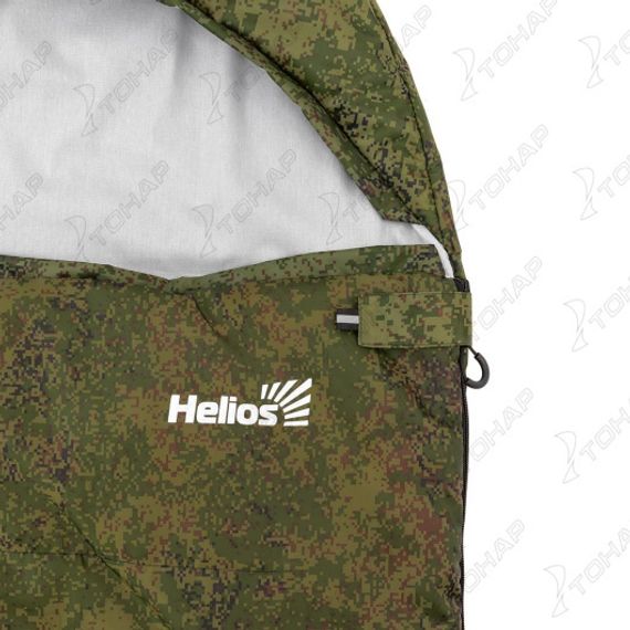 Спальный мешок Helios БАТЫР EXTREME (220*70) Stratex 200 КМФ цифра