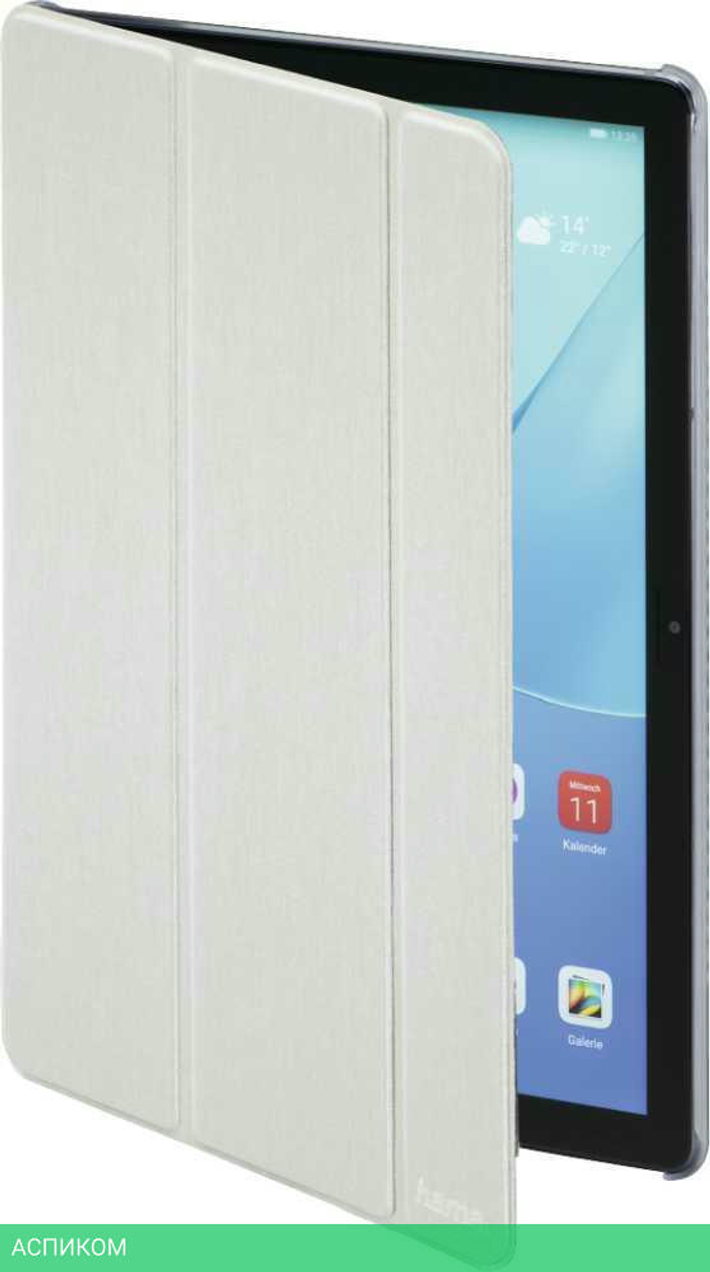 Чехол для планшета Hama для Huawei MediaPad M6 Fold Clear серебристый (00187590)