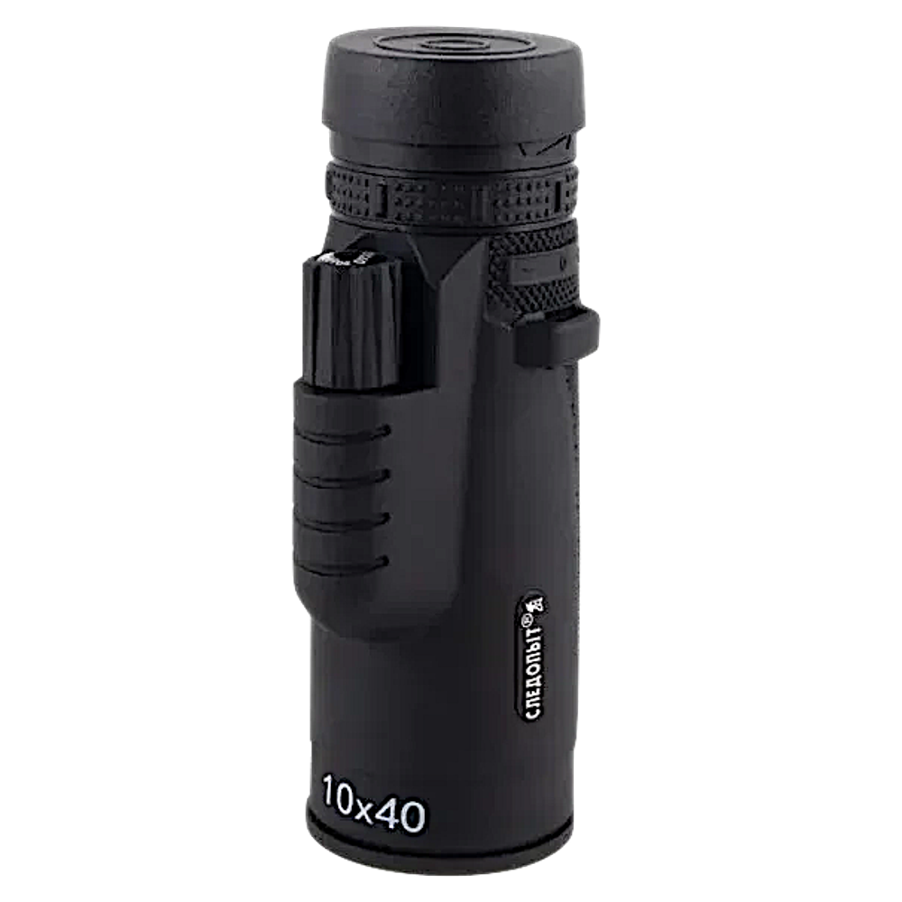 Монокуляр Следопыт 10x40 PF-BT-21 Черный 150х67х51мм 280г в чехле