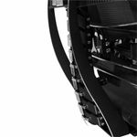 Кресло МЕТТА "YOGA" Y 4DT B2-14D, адаптивная спинка, 3D-подголовник, сверхпрочная сетка, черное