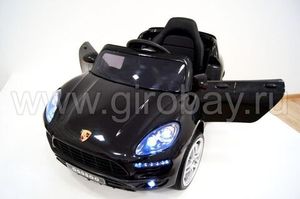 Детский электромобиль River Toys Porsche Macan O005OO VIP черный