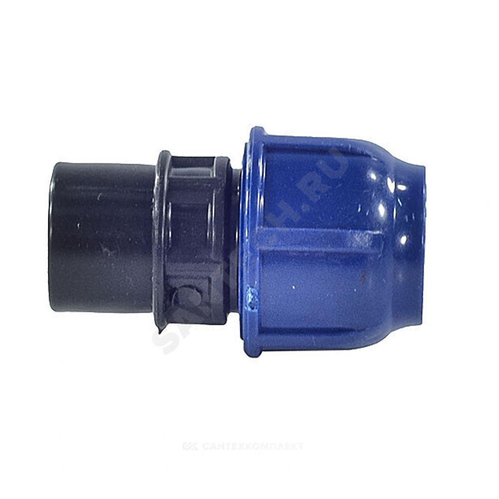Муфта компрессионная ПЭ Дн 20х3/4" ВР Ру16 RTP (РосТурПласт) 11479
