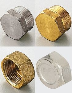 Заглушки Tiemme НР/ВР латунные резьбовые