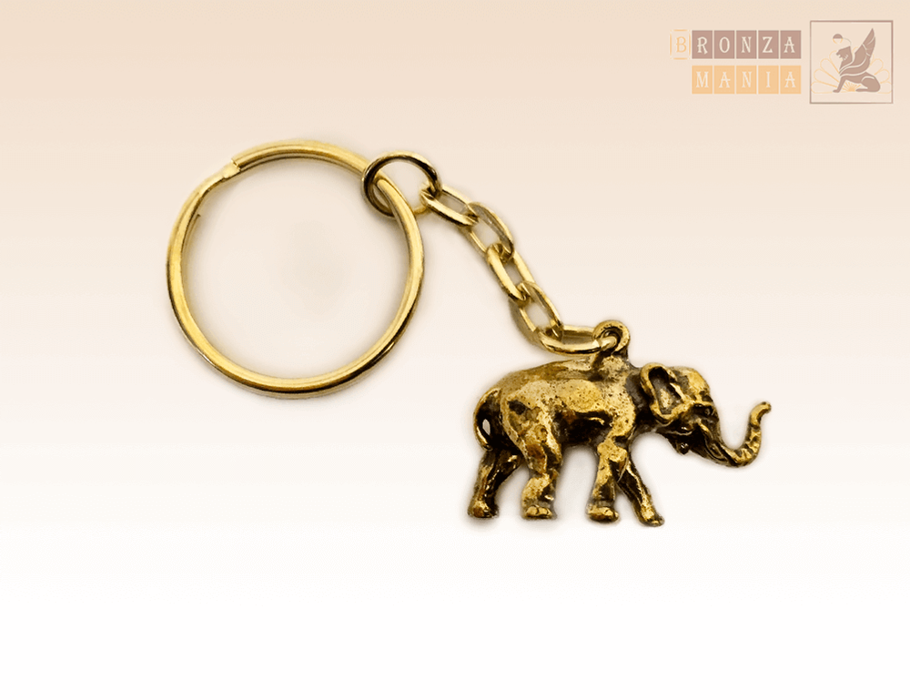 брелок Слоник с хоботом вверх